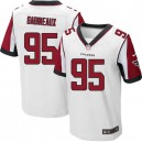 Men Nike Atlanta Falcons &95 Jonathan Babineaux Elite White NFL Jersey