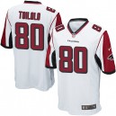 Youth Nike Atlanta Falcons &80 Levine Toilolo Elite White NFL Jersey
