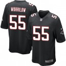 Youth Nike Atlanta Falcons &55 Paul Worrilow Elite Black Alternate NFL Jersey