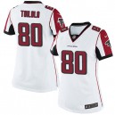 Women Nike Atlanta Falcons &80 Levine Toilolo Elite White NFL Jersey