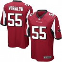 Youth Nike Atlanta Falcons &55 Paul Worrilow Elite Red Team Color NFL Jersey