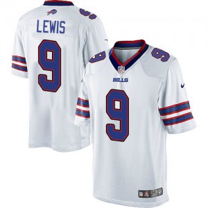 Bills de Buffalo jeunes Nike # 9 Thad Lewis Élite blanc NFL Maillot Magasin