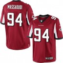 Youth Nike Atlanta Falcons &94 Jonathan Massaquoi Elite Red Team Color NFL Jersey