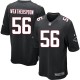 Youth Nike Atlanta Falcons &56 Sean Weatherspoon Elite Black Alternate NFL Jersey