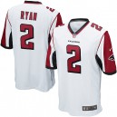 Youth Nike Atlanta Falcons &2 Matt Ryan Elite White NFL Jersey
