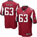 Youth Nike Atlanta Falcons &63 Justin Blalock Elite Red Team Color NFL Jersey