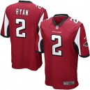 Youth Nike Atlanta Falcons &2 Matt Ryan Elite Red Team Color NFL Jersey