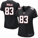 Women Nike Atlanta Falcons &83 Harry Douglas Elite Black Alternate NFL Jersey