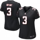 Women Nike Atlanta Falcons &3 Matt Bryant Elite Black Alternate NFL Jersey