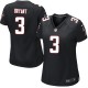 Women Nike Atlanta Falcons &3 Matt Bryant Elite Black Alternate NFL Jersey