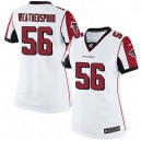 Women Nike Atlanta Falcons &56 Sean Weatherspoon Elite White NFL Jersey