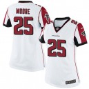 Women Nike Atlanta Falcons &25 William Moore Elite White NFL Jersey