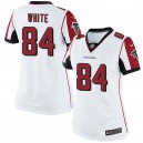 Women Nike Atlanta Falcons &84 Roddy White Elite White NFL Jersey