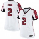 Women Nike Atlanta Falcons &2 Matt Ryan Elite White NFL Jersey