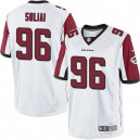 Youth Nike Atlanta Falcons &96 Paul Soliai Elite White NFL Jersey