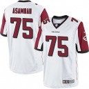 Youth Nike Atlanta Falcons &75 Jon Asamoah Elite White NFL Jersey