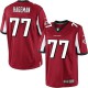 Youth Nike Atlanta Falcons &77 Rahede Hageman Elite Red Team Color NFL Jersey