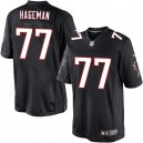 Youth Nike Atlanta Falcons &77 Rahede Hageman Elite Black Alternate NFL Jersey