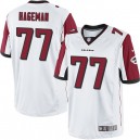 Youth Nike Atlanta Falcons &77 Rahede Hageman Elite White NFL Jersey