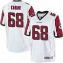 Youth Nike Atlanta Falcons &68 Gabe Carimi Elite White NFL Jersey