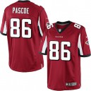 Youth Nike Atlanta Falcons &86 Bear Pascoe Elite Red Team Color NFL Jersey