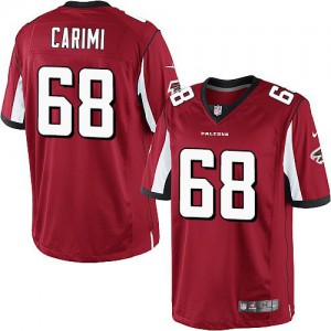 Falcons d'Atlanta de jeunesse Nike # 68 Gabe Carimi Élite rouge couleur NFL maillot de Team