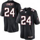 Youth Nike Atlanta Falcons &24 Dwight Lowery Elite Black Alternate NFL Jersey