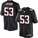 Youth Nike Atlanta Falcons &53 Prince Shembo Elite Black Alternate NFL Jersey