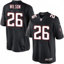 Youth Nike Atlanta Falcons &26 Josh Wilson Elite Black Alternate NFL Jersey