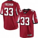 Youth Nike Atlanta Falcons &33 Devonta Freeman Elite Red Team Color NFL Jersey