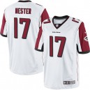 Youth Nike Atlanta Falcons &17 Devin Hester Elite White NFL Jersey