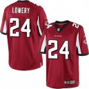 Youth Nike Atlanta Falcons &24 Dwight Lowery Elite Red Team Color NFL Jersey