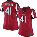 Women Nike Atlanta Falcons &41 Dezmen Southward Elite Red Team Color NFL Jersey