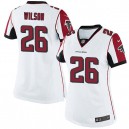 Women Nike Atlanta Falcons &26 Josh Wilson Elite White NFL Jersey