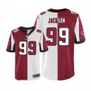 Men Nike Atlanta Falcons &99 Tyson Jackson Elite Team/Road Two Tone NFL Jersey