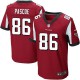 Men Nike Atlanta Falcons &86 Bear Pascoe Elite Red Team Color NFL Jersey