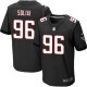 Men Nike Atlanta Falcons &96 Paul Soliai Elite Black Alternate NFL Jersey