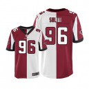 Men Nike Atlanta Falcons &96 Paul Soliai Elite Team/Road Two Tone NFL Jersey