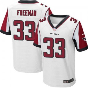 Hommes Nike Atlanta Falcons # 33 Nicky Freeman Élite blanc NFL Maillot Magasin