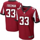 Men Nike Atlanta Falcons &33 Devonta Freeman Elite Red Team Color NFL Jersey
