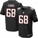 Men Nike Atlanta Falcons &68 Gabe Carimi Elite Black Alternate NFL Jersey