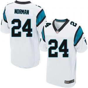 Hommes Nike Carolina Panthers # 24 Josh Norman élite blanc NFL Maillot Magasin