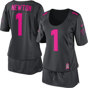 Femmes Nike Carolina Panthers # 1 Cam Newton élite Dark Gris Breast Cancer Awareness NFL Maillot Magasin Femmes Nike Carolina Panthers # 1 Cam Newton élite Dark Gris Breast Cancer Awareness NFL Maillot Magasin