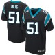 Men Nike Carolina Panthers &51 Sam Mills Elite Black Team Color NFL Jersey