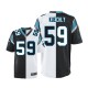 Men Nike Carolina Panthers &59 Luke Kuechly Elite Team/Road Two Tone NFL Jersey