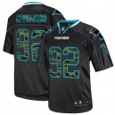 Men Nike Carolina Panthers &92 Dwan Edwards Elite Black Camo Fashion NFL Jersey