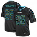 Men Nike Carolina Panthers &28 Jonathan Stewart Elite Black Camo Fashion NFL Jersey