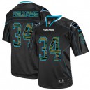 Men Nike Carolina Panthers &34 DeAngelo Williams Elite Black Camo Fashion NFL Jersey