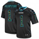 Men Nike Carolina Panthers &1 Cam Newton Elite Black Camo Fashion NFL Jersey