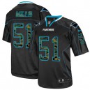 Men Nike Carolina Panthers &51 Sam Mills Elite Black Camo Fashion NFL Jersey